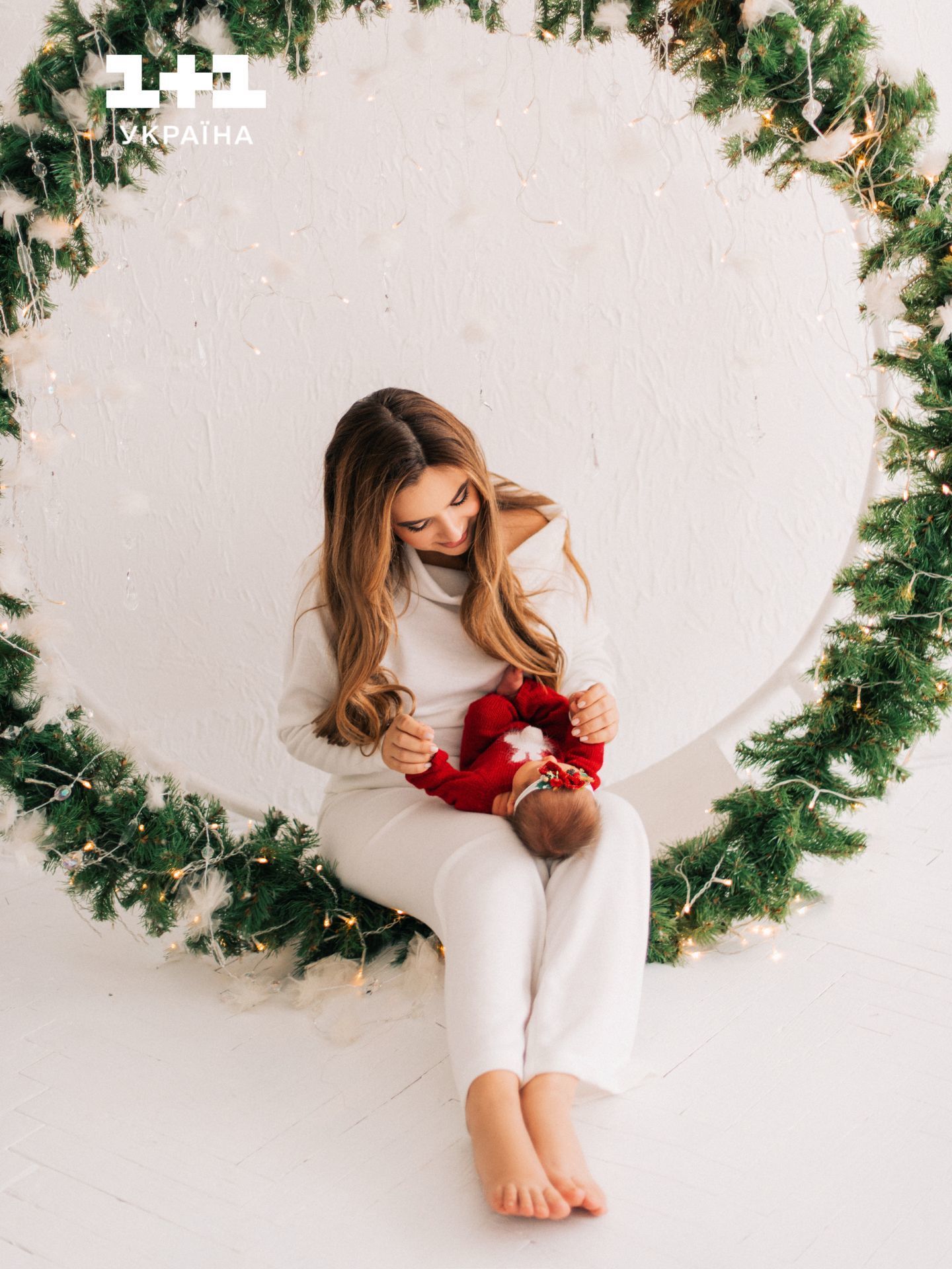 Наталья Островская с дочерью / © пресс-служба канала 