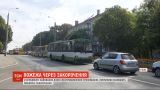 В Ровно людей напугали линии электропередач, которые вспыхнули во время движения троллейбусов