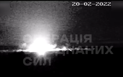 Російські найманці відкрили вогонь з важкого озброєння по Луганську: відео