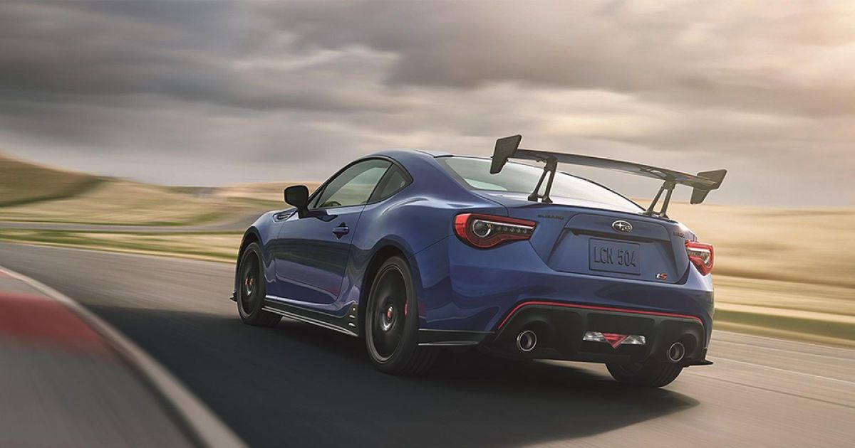 Subaru показала изображение трекового купе BRZ