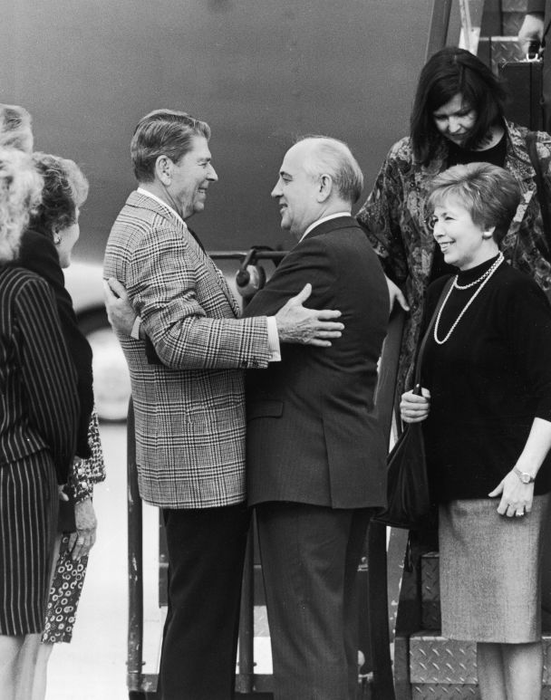 Рональд Рейган та Михайло Горбачов / © Associated Press