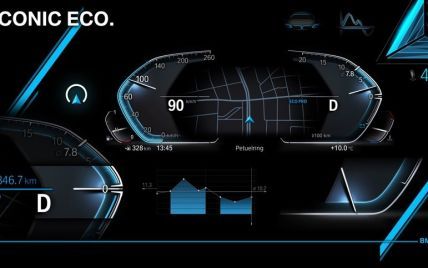 BMW показали приборную панель будущего
