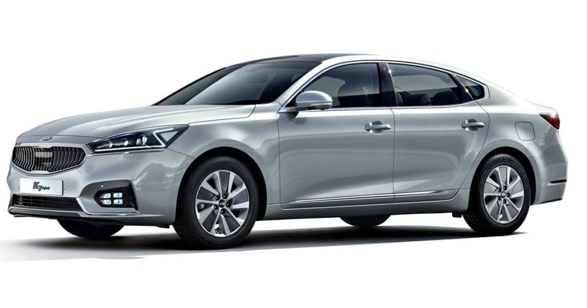 Kia представила гибридный седан K7 Hybrid нового поколения