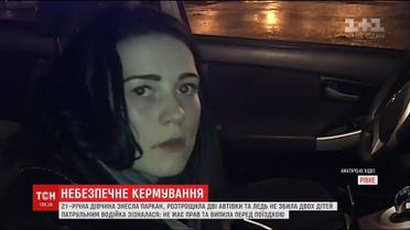 21-річна дівчина п'яна за кермом знесла паркан у Рівному та ледь не позбивала людей