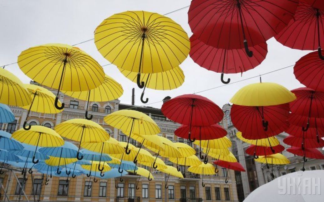 Софийская площадь готова праздновать День Киева / © УНИАН