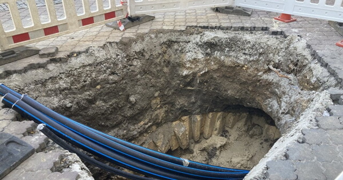 Остатки одного из старинных мостов на Дерибасовской