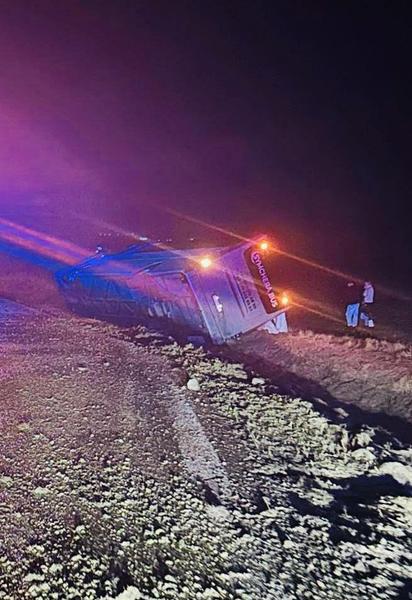 Автобус с украинцами перевернулся в Словакии: что известно о последствиях (фото)