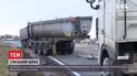 Аварія через ожеледицю: неподалік Одеси причіп вантажівки відірвався на ходу