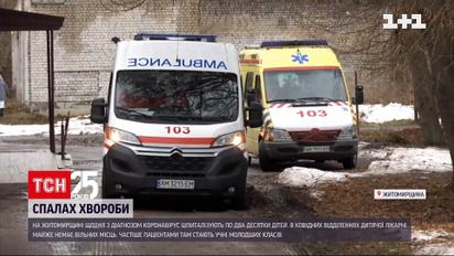 В Житомирской области фиксируют вспышку коронавируса среди детей