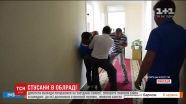 Депутат Федір Барна назвав ім'я чоловіка, який напередодні побив його в облраді Миколаєва