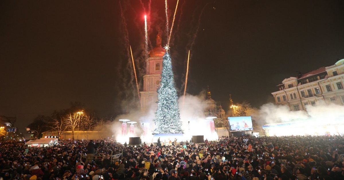 Відкриття новорічної ялинки у Києві 2018_5 / © УНІАН