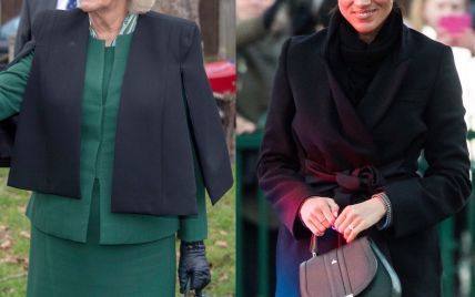 Одна сумка на двоих: герцогиня Корнуольская появилась на публике с аксессуаром герцогини Сассекской