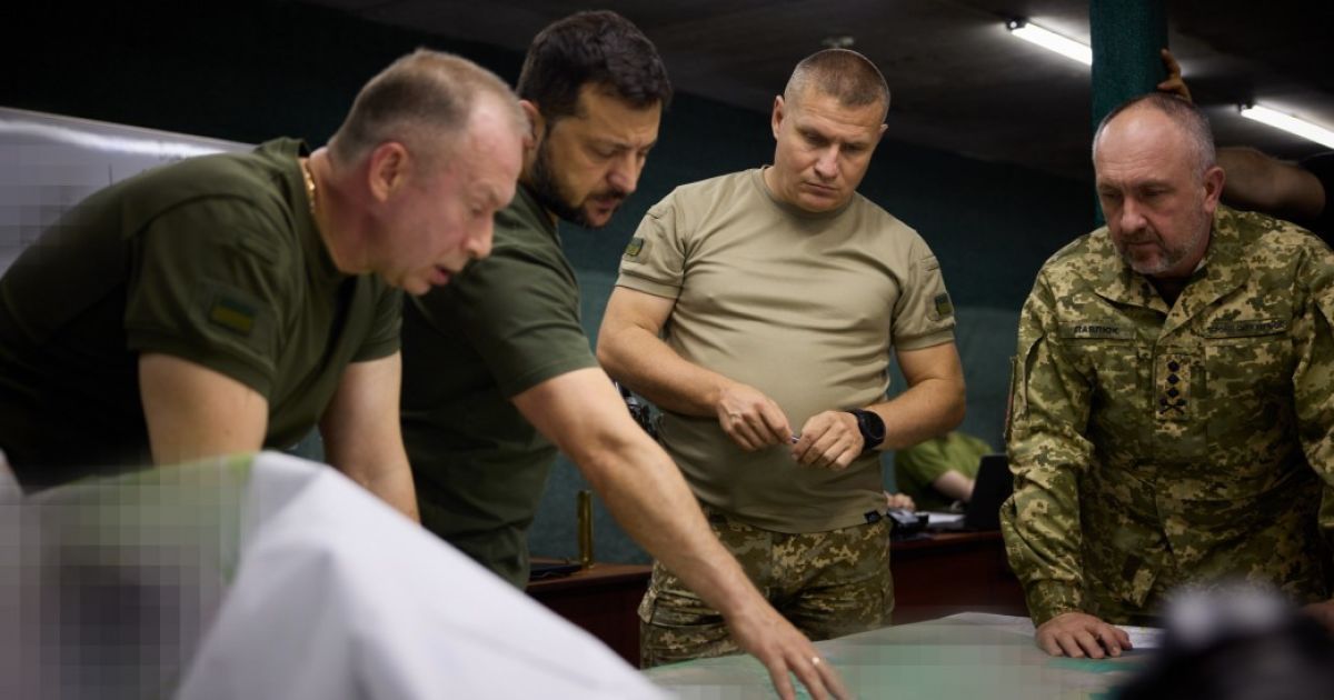 Володимир Зеленський та Олександр Сирський