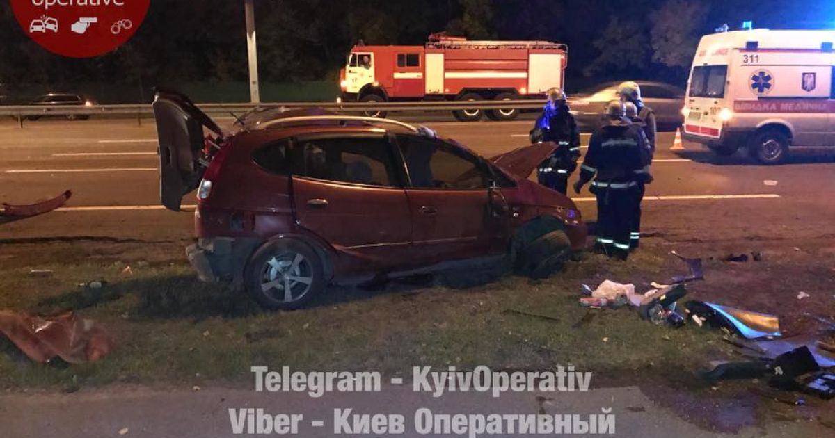 ДТП,аварія,Київ_5 / © Facebook/Киев Оперативный