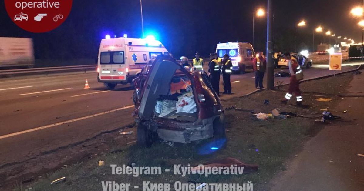 ДТП,аварія,Київ_3 / © Facebook/Киев Оперативный