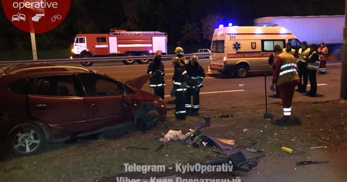 ДТП,аварія,Київ_9 / © Facebook/Киев Оперативный