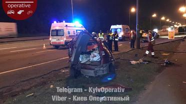 ДТП,аварія,Київ_3 / © Facebook/Киев Оперативный