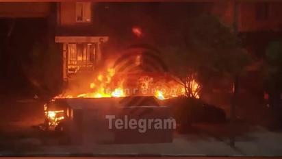 У Бєлгороді після серії вибухів спалахнули пожежі