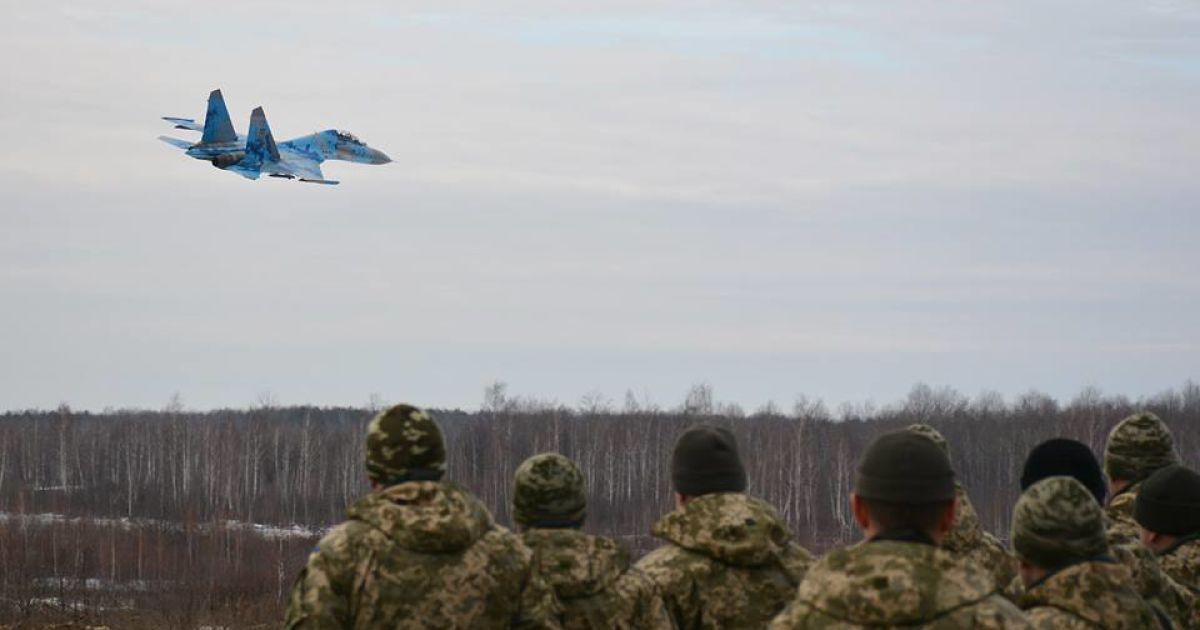 Військові навчання піж Житомиром_1 / © facebook/Виктор Муженко