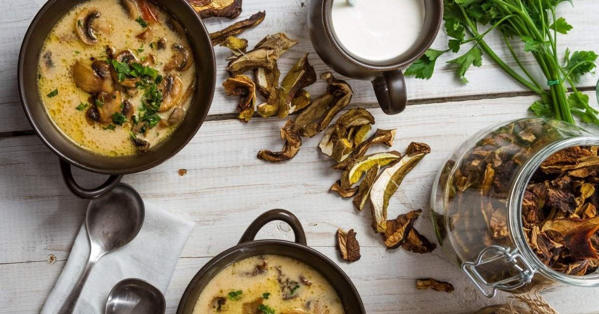 Как приготовить грибной суп?