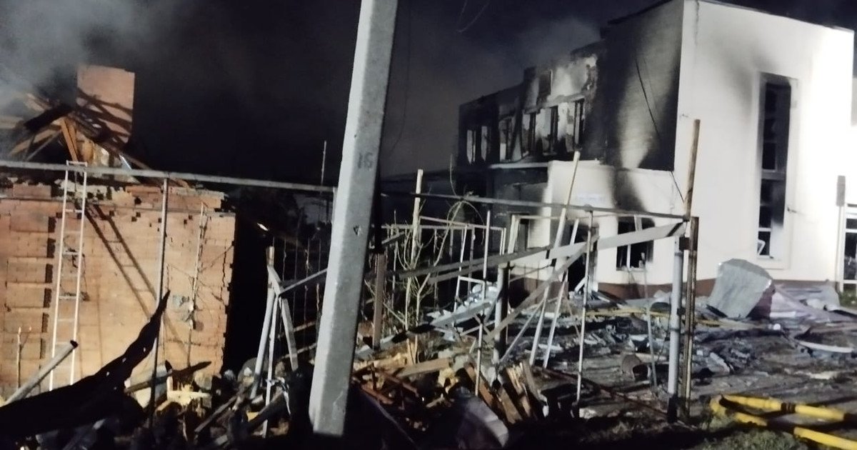Руйнування у Полтаві після атаки у ніч проти 23 квітня