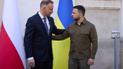 Президент Украины Владимир Зеленский и президент Польши Анджей Дуда.