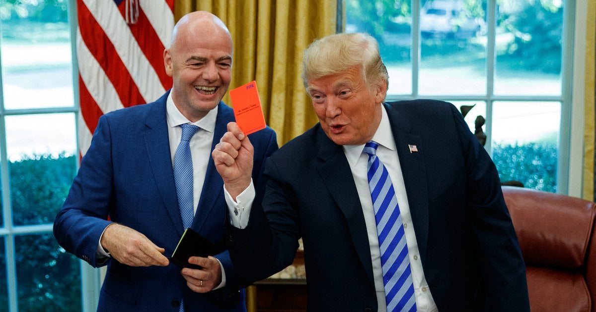 Джанні Інфантіно та Дональд Трамп