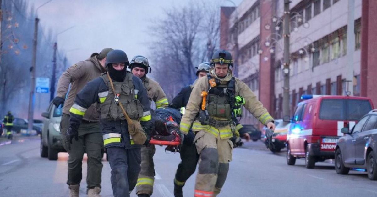 Последствия обстрела города