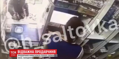 У Харкові відважна продавчиня голіруч намагалася зупинити озброєного грабіжника