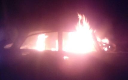 В Харькове водитель "Москвича" сгорел заживо в авто во время ДТП