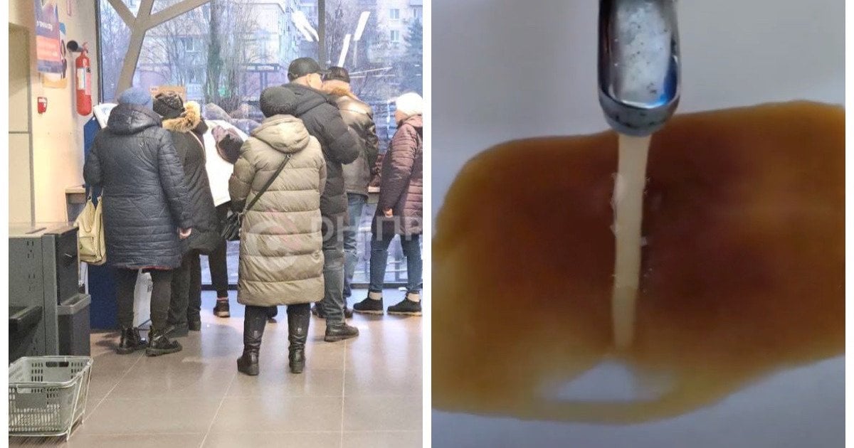 Супермаркет у Дніпрі і болотяна вода з крана