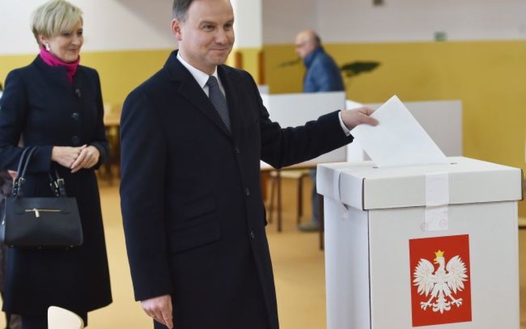 Действующий польский лидер Анджей Дуда / © Польское Радио