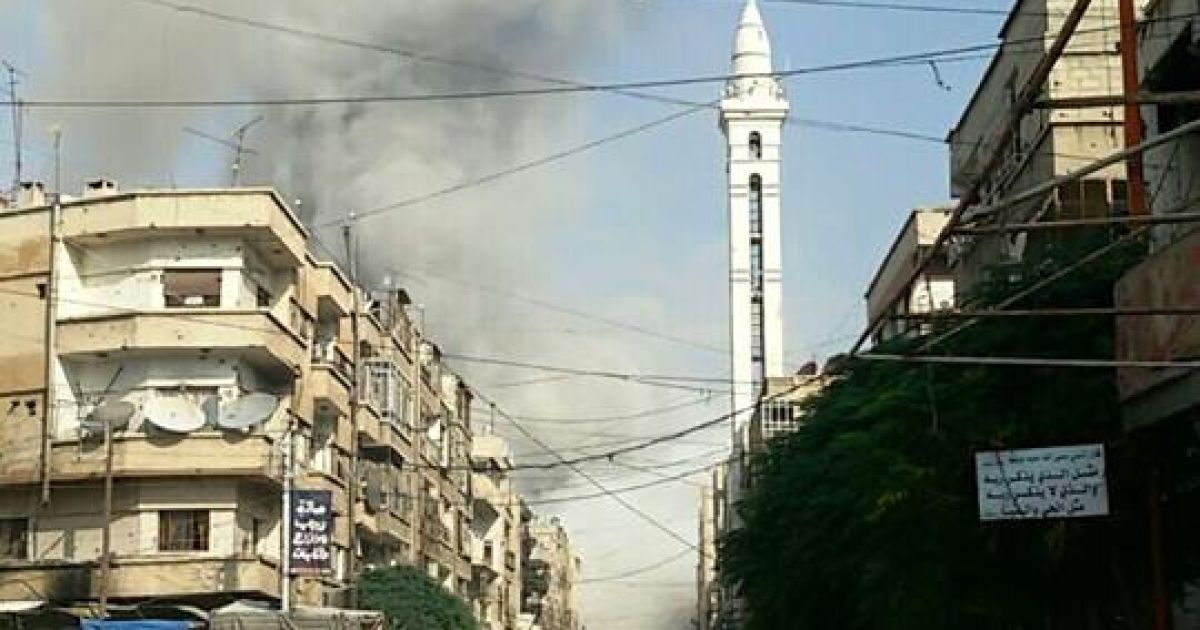 Наслідки бомбардувань сирійського міста Дума. / © Facebook.com/Radio Free Syria