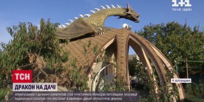 Дракон на дачі: стилізований замок став туристичною принадою Херсонської області
