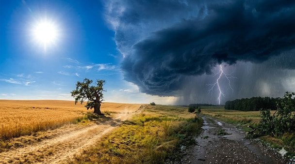 Від аномальної спеки до злив та граду: синоптик дав прогноз на перші вихідні літа