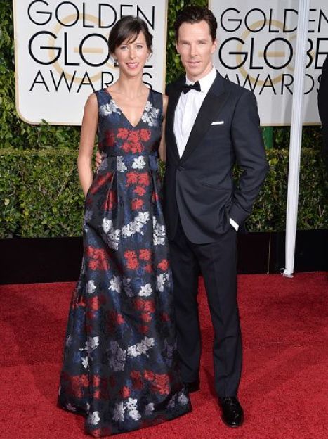 Софи Хантер и Бенедикт Камбербэтч на церемонии "Оскар-2015" / © Getty Images