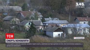 Новини України: у Тернопільській області тримісячне немовля стало жертвою коронавірусу