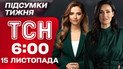 ТСН 6:00 15 ноября. Итоги недели. В ряде городов РФ гремели взрывы. Зеленский о Миндиче