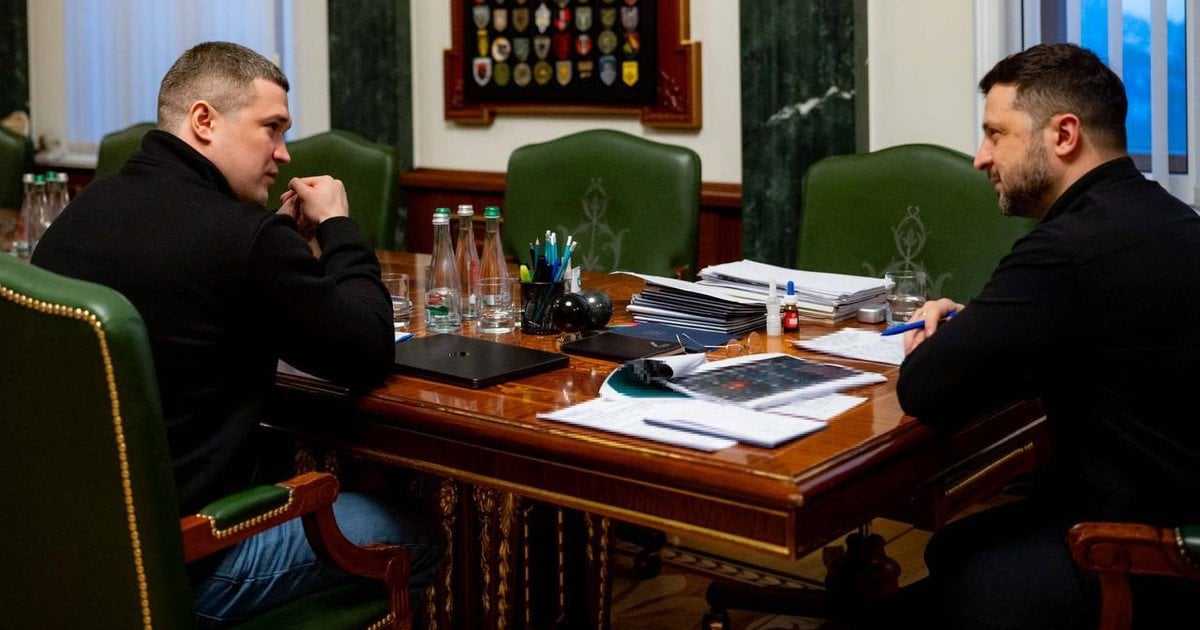 Михайло Федоров і Володимир Зеленський