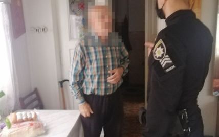 "Помогите мне!": дедушка из Ровно вызвал полицию, потому что не имел за что купить еды