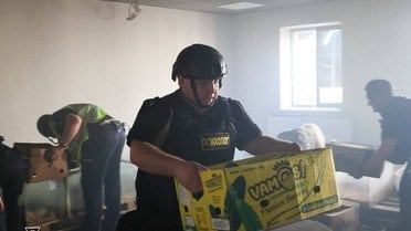 РФ вдарила безпілотником по зоопарку у Харкові_1 / © ДСНС