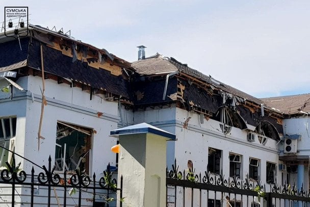 Росіяни вдарили по Сумах керованими авіабомбами. / © Сумська міська рада