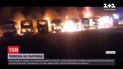 В Мексике огонь полностью уничтожил 11 пассажирских автобусов на парковке