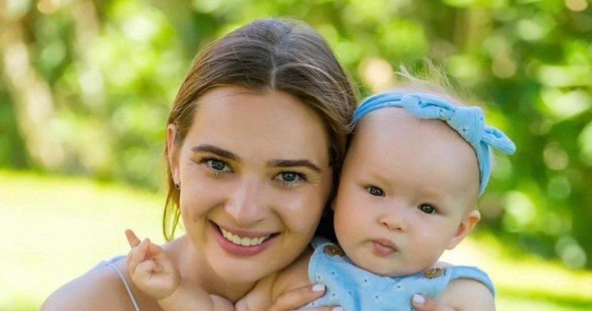 Наталія Островська з донькою