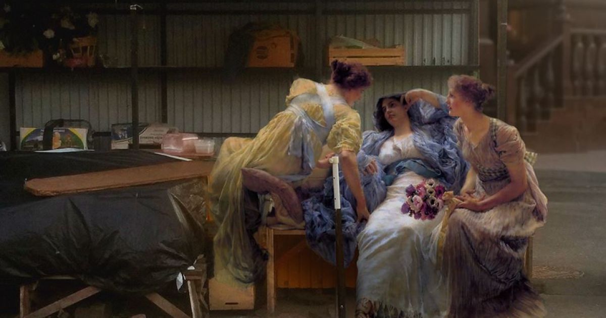 Художник вразив світові ЗМІ / © Facebook/Леша Кондаков