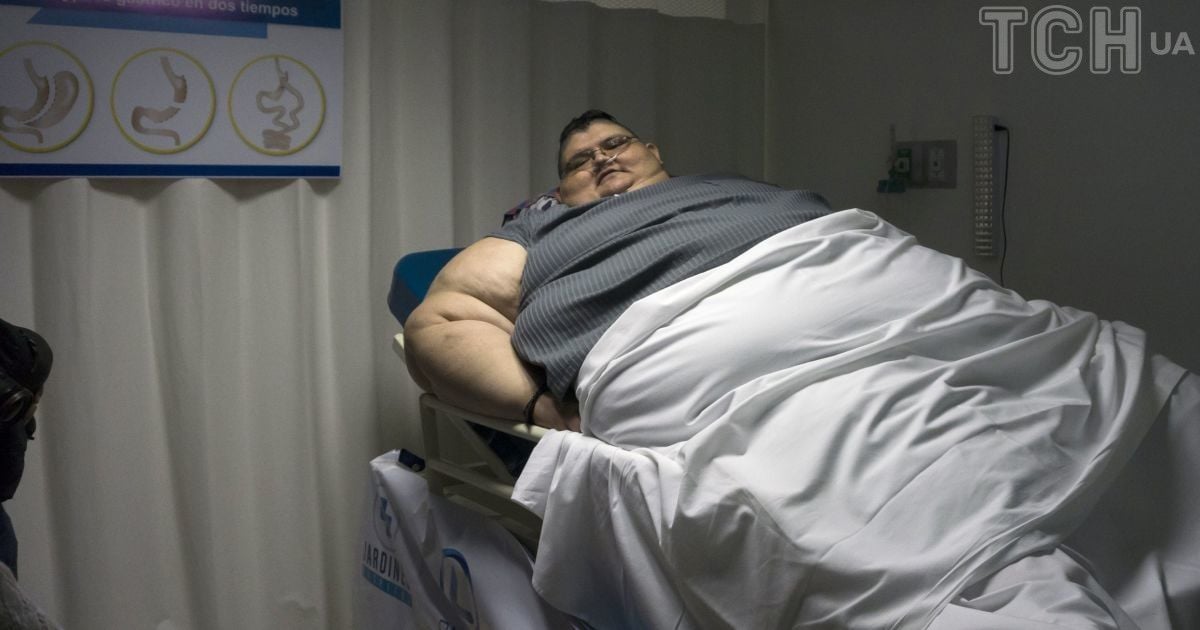 The heaviest man in the world, who lost 330 kg, for the first time in ...