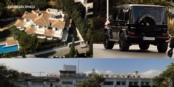 Вілла, джип і офісне приміщення / © Українська правда