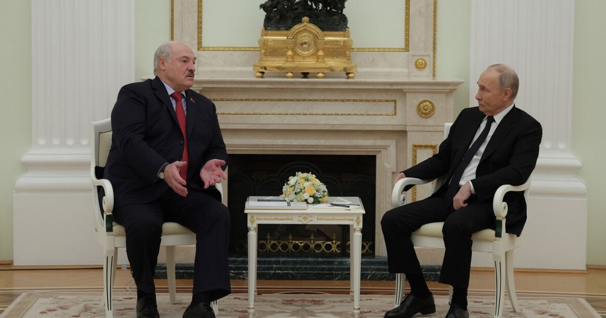 Путін та Лукашенко
