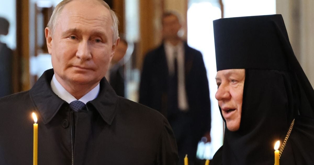 Путін у Дивеєвському монастирі
