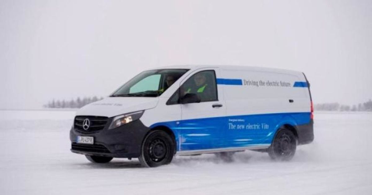Первым электромобилем от Mercedes станет микроавтобус